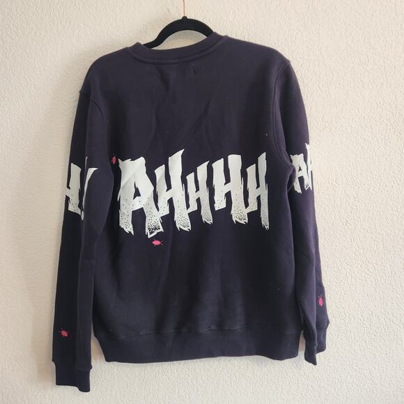 Nickelodeon Aaahhh!!! Real Monsters Men's Size Medium Black Crew‎ New NWT 90's - Picture 7 of 10